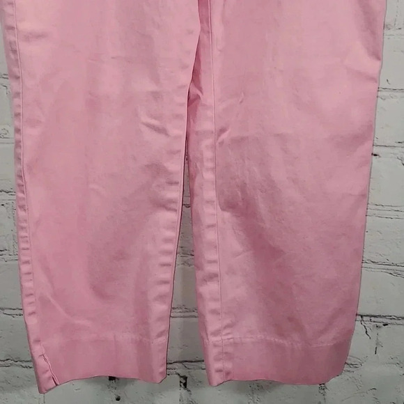 Talbots Womens Curvy Fit Pink Flat Front Size 6 - Picture 3 of 14